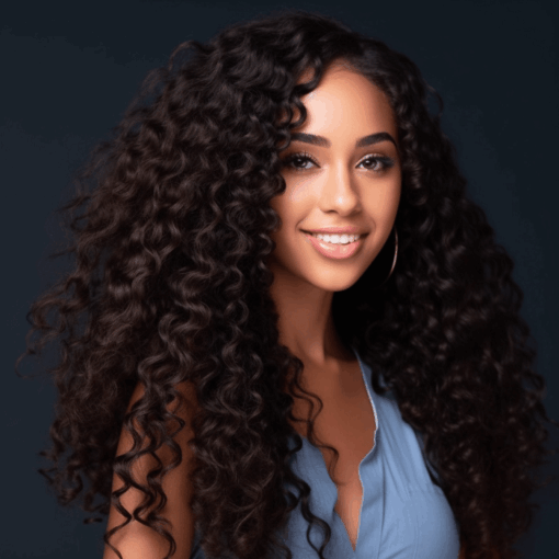 Curly  Lace Front Wig - Image 2
